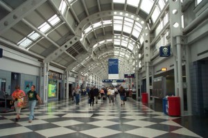 United Airlines Terminal at O'Hare