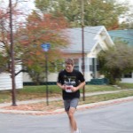 Me at mid-run.  This was at about mile 5 or 6